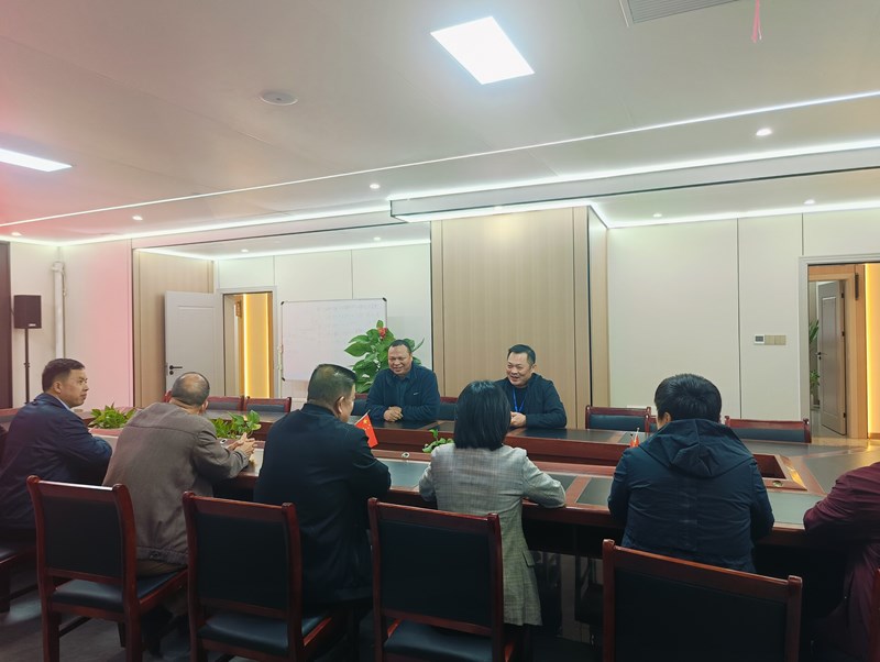   2024年11月政協(xié)領導走訪委員，為企業(yè)排憂解難